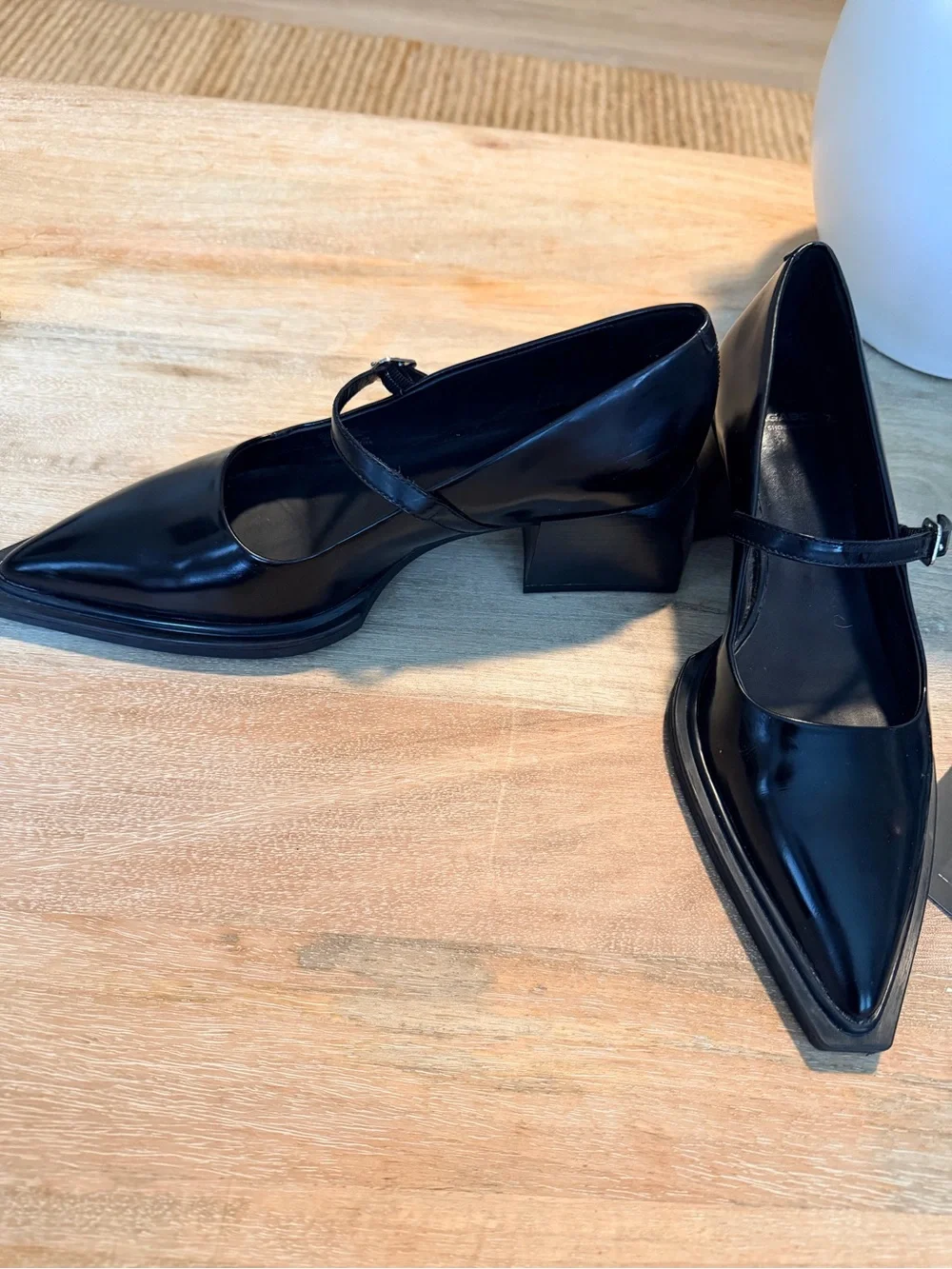 Vagabond Vivian Maryjane Heels Black Leather size 37